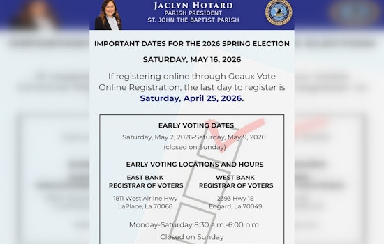 St. John Voters Get May 16 Date With The Ballot Box