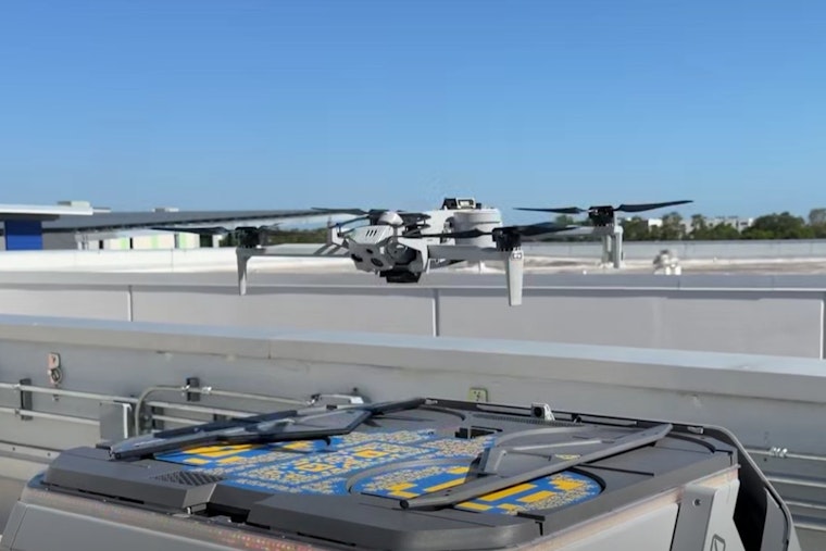 St. Pete Cops Launch Drone Hive To Put Eyes In The Sky In Seconds