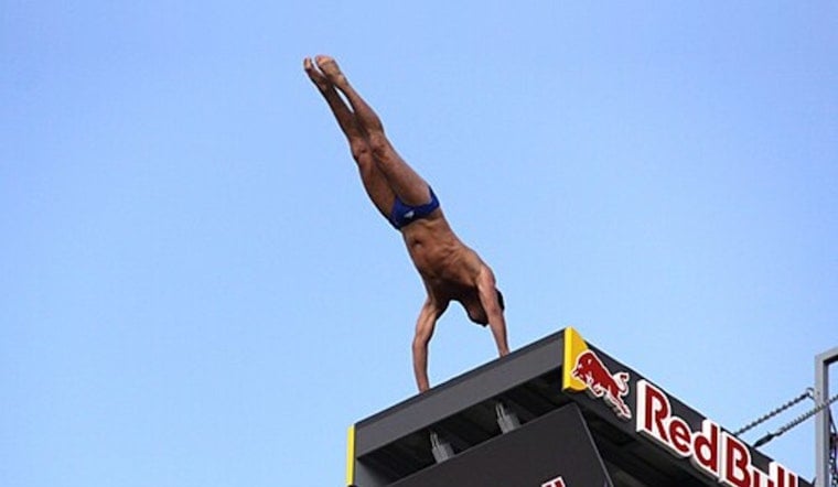 St. Pete Pier Braces For 90-Foot Leaps As Red Bull Cliff Divers Take Over