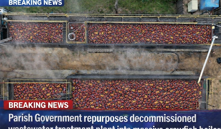 St. Tammany Turns Idle Wastewater Plant Into Mega Crawfish Boiler