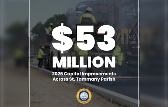 St. Tammany’s $53 Million Road Fix Blitz Aims To Unclog North Shore In 2026