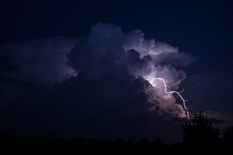 Stalled Storm Pounds Rural Tehama, Triggers Quarter-Size Hail Alert