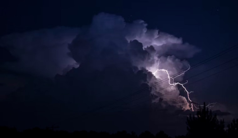 Stalled Storm Pounds Rural Tehama, Triggers Quarter-Size Hail Alert