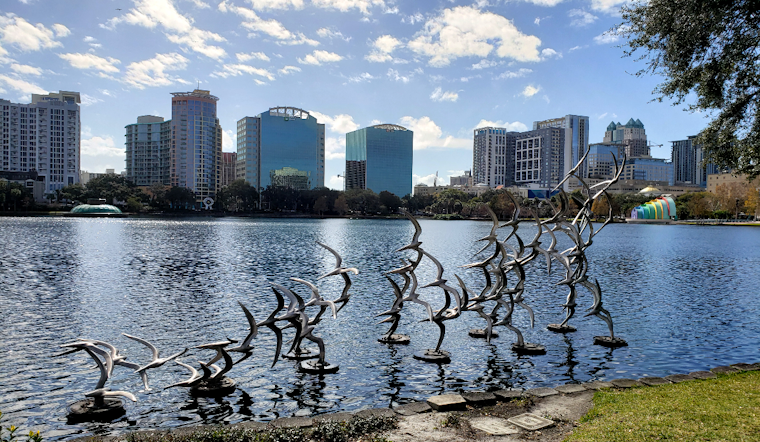 Sticky Orlando Sunrise With Sneaky Shot At Evening Storms