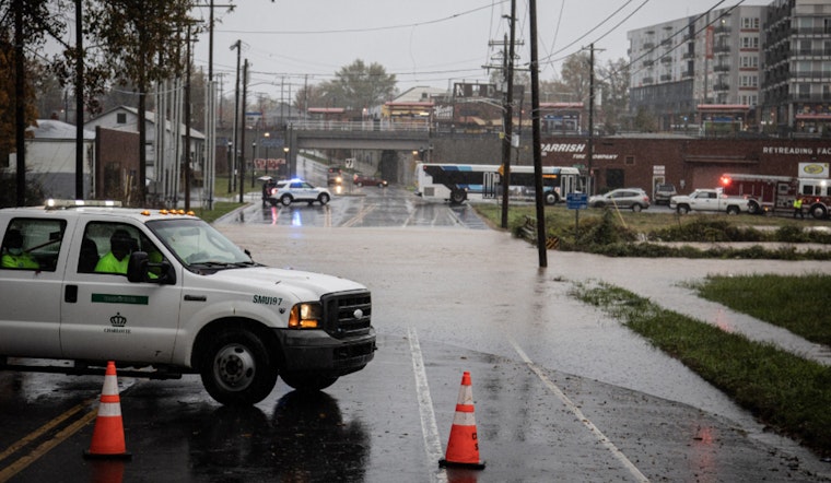 Stormy Wake-Up Soaks Charlotte As Blustery Afternoon Bears Down