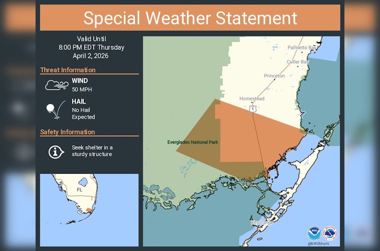 Sudden Storms Whip Miami-Dade With 50 Mph Gusts And Power Jitters