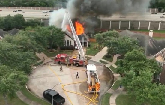 Riverpark House Inferno Chokes Sugar Land Street, Residents Walk Away