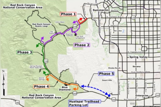 Summerlin Snags First Slice Of Red Rock Trail, With New Signal And Safer Selfies