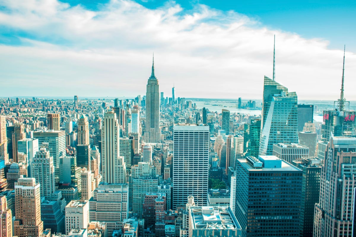 Sunny But Blustery Monday in NYC - Gusts Near 35 Mph