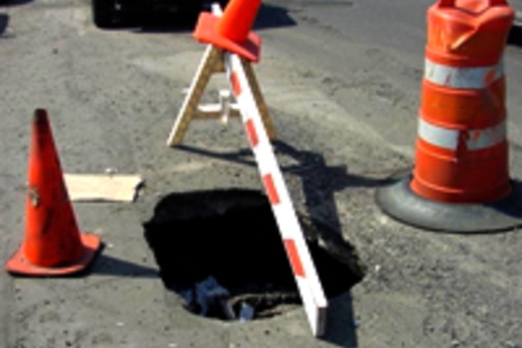 Sunset Park Street Vanishes as Sudden Sinkhole Shuts Block