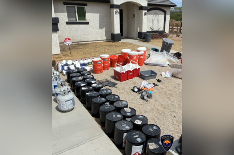 SWAT Storms Buckeye Block In Suspected Meth Lab Bust