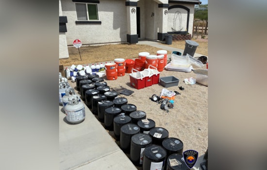 SWAT Storms Buckeye Block In Suspected Meth Lab Bust