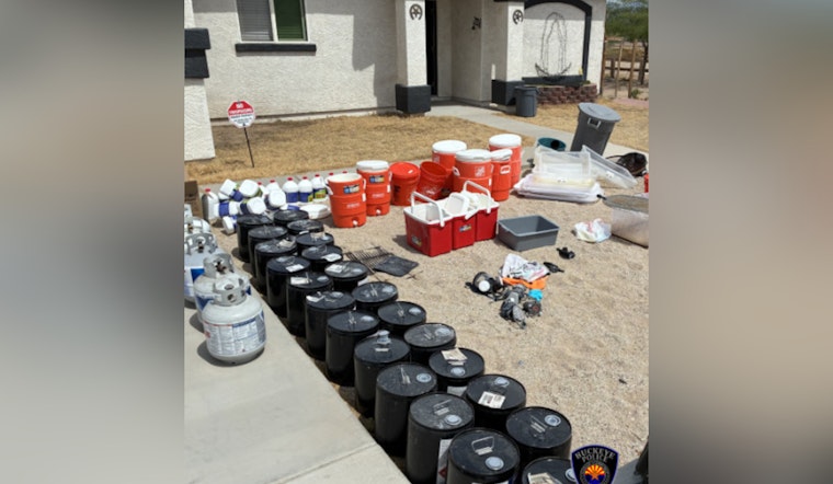 SWAT Storms Buckeye Block In Suspected Meth Lab Bust