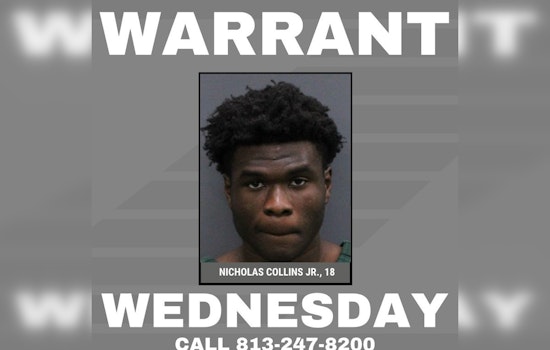 Tampa Cops Hunt 18-Year-Old Nicholas Collins Jr. In Gun Theft Case