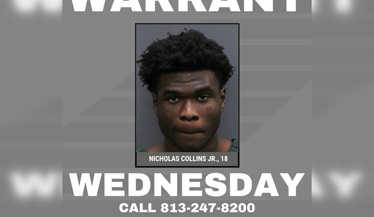 Tampa Cops Hunt 18-Year-Old Nicholas Collins Jr. In Gun Theft Case