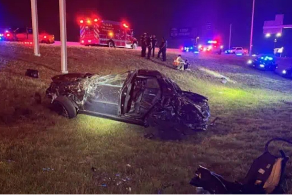 Tampa Driver Ejected, Killed in Predawn I-4 Rollover Near Downtown