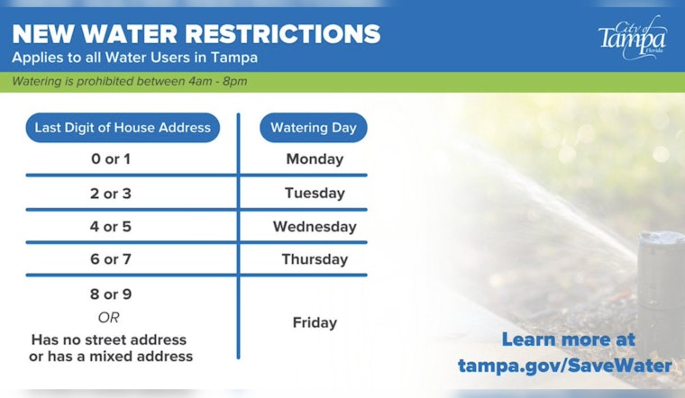 Tampa Lawn Crackdown Puts Sprinklers On Night Shift