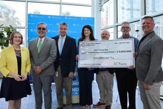Tampa Port Snags First $10 Million In Bid To Dig Deeper, Billion‑Dollar Ship Lane