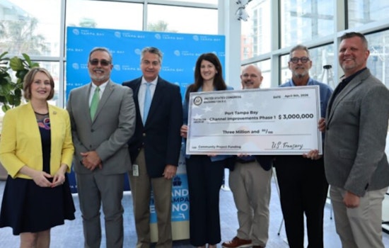Tampa Port Snags First $10 Million In Bid To Dig Deeper, Billion‑Dollar Ship Lane