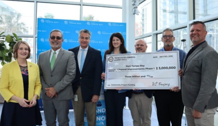 Tampa Port Snags First $10 Million In Bid To Dig Deeper, Billion‑Dollar Ship Lane