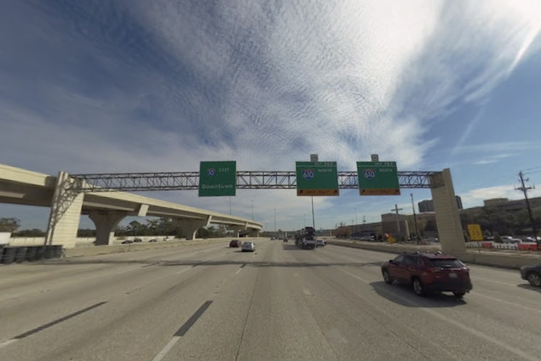 Tanker Tipover Slams I-610 East Loop Traffic At I-10