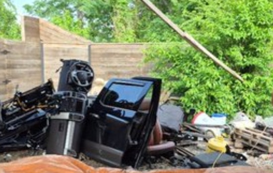 Tarrant Cops Bust Suspected Dallas County Chop Shop, Recover Pile Of Stolen Rides