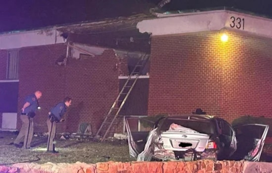 Teen's Speeding Subaru Flies Into Church's Second Floor in Security-Widefield
