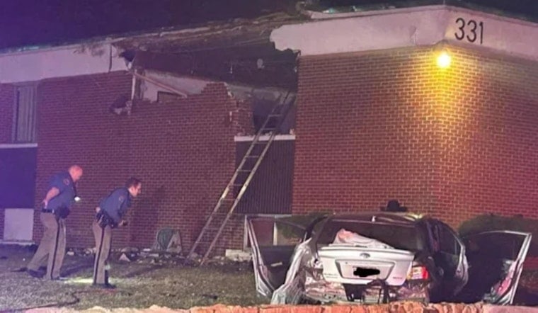 Teen's Speeding Subaru Flies Into Church's Second Floor in Security-Widefield