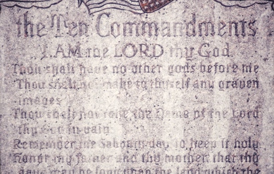 Texas Classrooms Get Green Light To Hang Ten Commandments After Court Clash