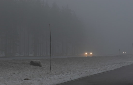 Thick Fog And Rowdy South Winds Rattle Oklahoma City Morning