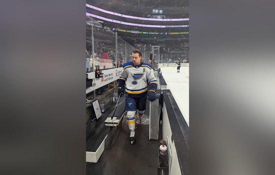 Thomas Torches Avs With Hat Trick To Keep Blues’ Playoff Pulse Pumping