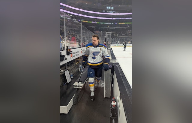 Thomas Torches Avs With Hat Trick To Keep Blues’ Playoff Pulse Pumping