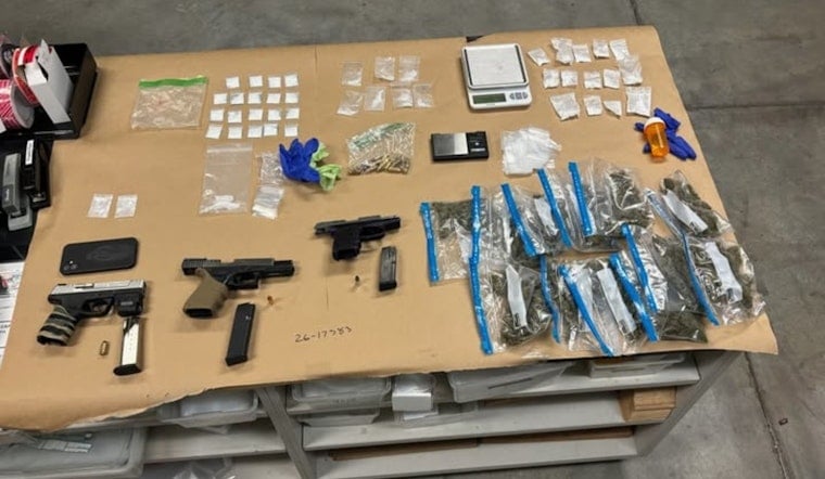Loaded Car With Guns And Drugs Nabbed Outside Gresham Elementary
