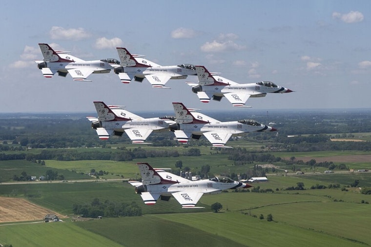 Thunderbirds Set To Shake Rickenbacker Skies At June Air Show