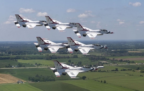 Thunderbirds Set To Shake Rickenbacker Skies At June Air Show