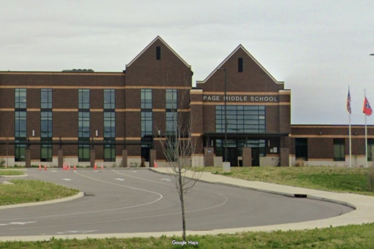 TikTok Threat Targeted Page Middle in Franklin