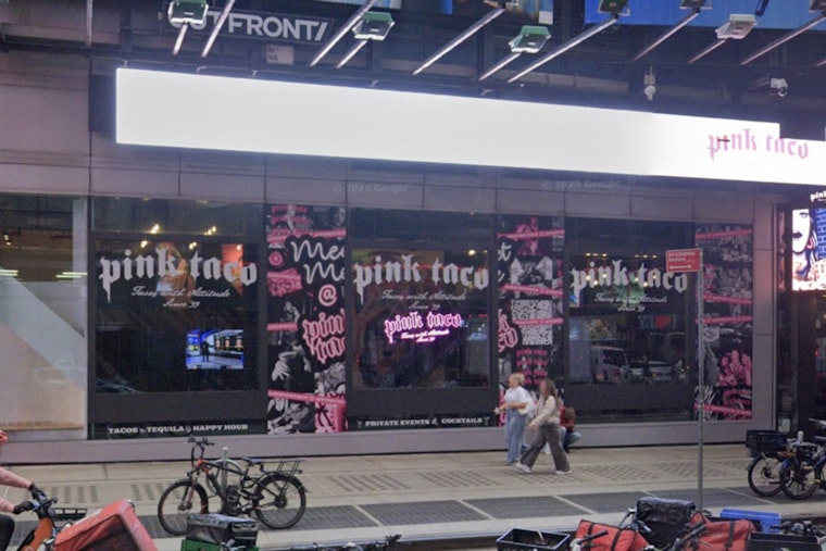 Times Square's Pink Taco Goes Dark After Short, Flashy Run