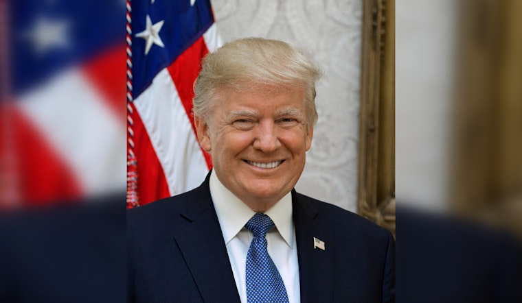 Trump Jets Into Charlottesville For Trump Winery MAGA Fundraiser