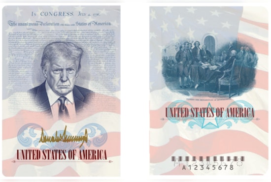 Trump’s Face In Your Passport As D.C. Unveils Flashy America250 Book