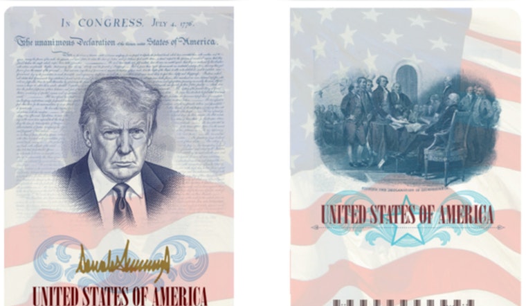 Trump’s Face In Your Passport As D.C. Unveils Flashy America250 Book