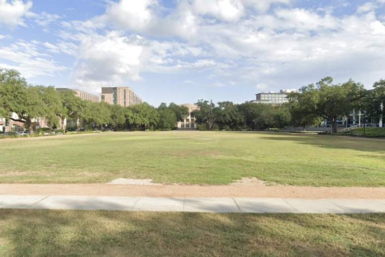 Tulane Tears Up Uptown Quad To Build Giant Unified Green