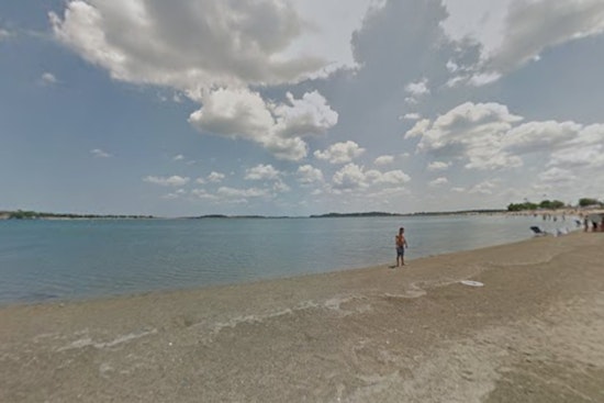 Twin Water Twisters Put On Weird Morning Show Over Boston’s Pleasure Bay