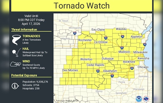 Twister Tension: Huge Swath Of Wisconsin Braces As Tornado Watch Blankets The State