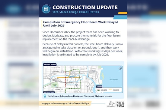 Unity Bridge Shutdown Drags On, Detours Now Stretch Into July