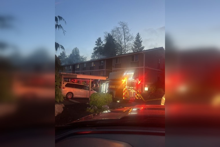 Second-Alarm Blaze Rattles University Place Apartment Building