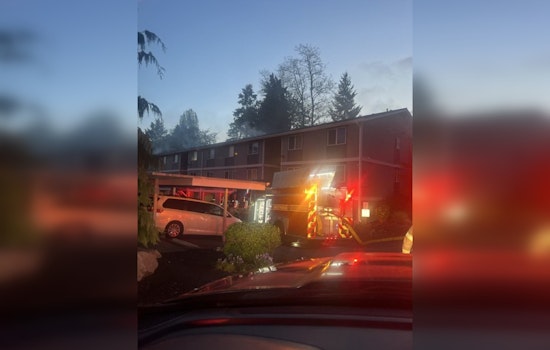 Second-Alarm Blaze Rattles University Place Apartment Building