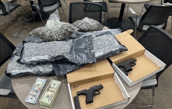Uptown College Street Vehicle Search Nets 8 Pounds Of Pot, Cash And Guns, CMPD Says