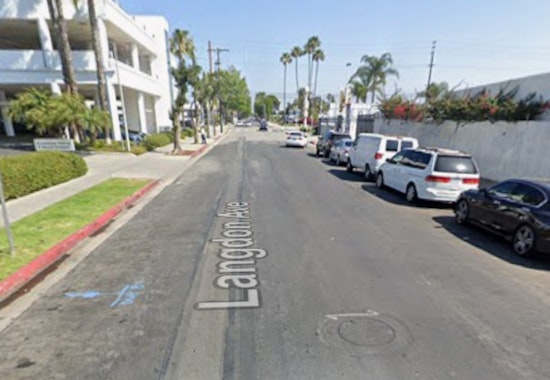 Van Nuys Structure Fire Reported On Langdon Avenue