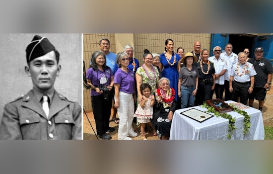 Wai'anae Park Swaps Its Sign To Honor Fallen WWII Son Shinyei Nakamine