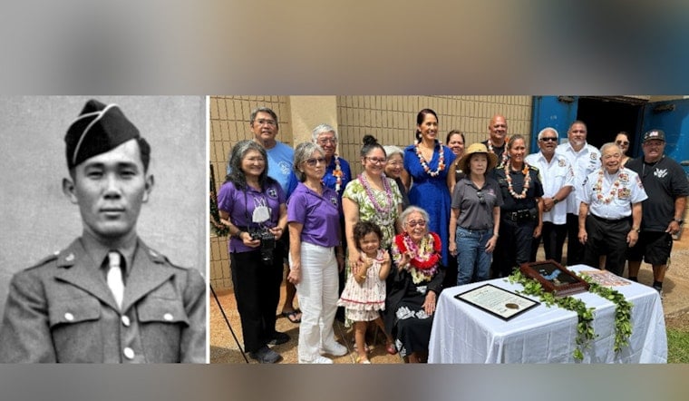Wai'anae Park Swaps Its Sign To Honor Fallen WWII Son Shinyei Nakamine